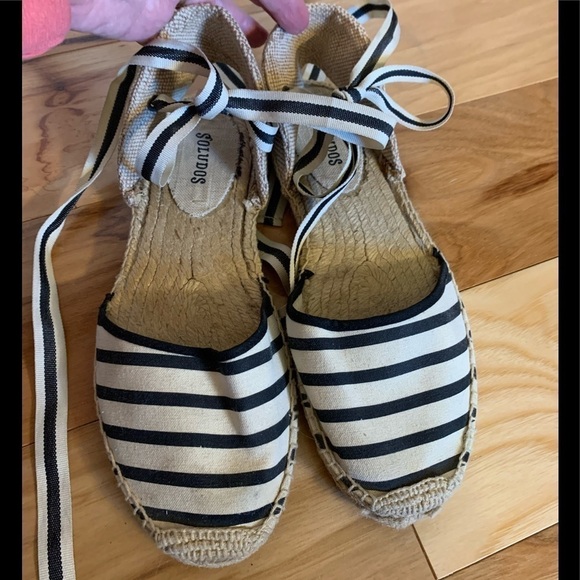 Soludos classic striped sandal. 9 - Picture 4 of 7